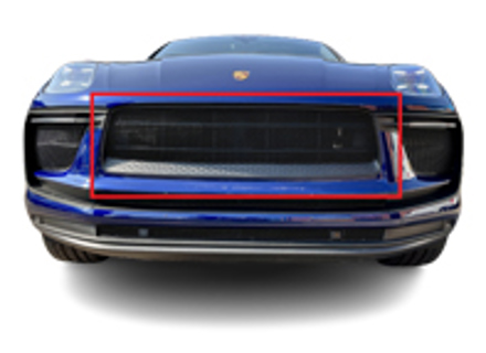 Frontstoßstange aus Edelstahl Mitte Oberer Kühlergrill ZunSport. Porsche Macan / S / GTS Facelift - ZPR81121, ZPR81121B, ZPR81121, ZPR81121B