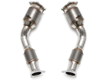 Exhaust Primary sport catalytic converters. Porsche 957 Cayenne Turbo / Turbo S - 95511302140, 95511302150, 955113021DX, 95511302240, 95511302250, 955111022DX