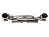 Akrapovic Slip-On race line (Titanium). Porsche 992 Carrera / S / 4 / 4S / Cabriolet - 992251053A, 992298019A