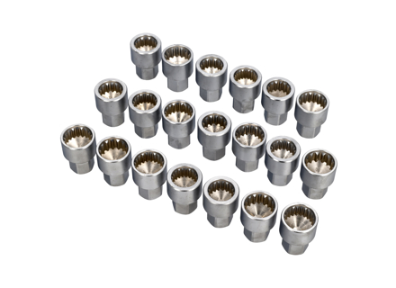 防盗轮毂螺栓套装。适用于保时捷 970 Panamera / 958 Cayenne - 95836105700, 95836105710, 99136198001 - HTO4061