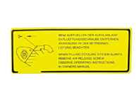 Relleno del sistema de refrigeración con adhesivo. Porsche 924 / 924S / 944 - 94400612100 - PAK4E2