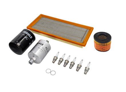 Kit de servicio de motor: filtros de aire, combustible y aceite, bujías y más - para Porsche 911 SC 3.0L 1981-1983 - 93010776401, 93010776403, 92811014705, 91111018502, 93011340100, 90012311830, 99917016290, 91110095601