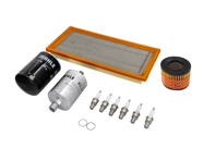 Kit de servicio de motor: filtros de aire, combustible y aceite, bujías y más - para Porsche 911 SC 3.0L 1981-1983 - 93010776401, 93010776403, 92811014705, 91111018502, 93011340100, 90012311830, 99917016290, 91110095601