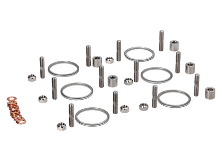 Heat exchanger fitting kit. Porsche 993