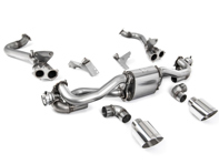 Milltek GPF bypass sports exhaust with polished gt-115 trims. Porsche 718 Cayman GT4 / Boxster GTS 4.0ltr Milltek GPF bypass sports exhaust with polished gt-115 trims. Porsche 718 Cayman GT4 / Boxster GTS 4.0ltr