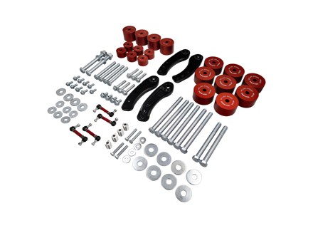 Lift kit spacer set for air suspension 3 inch. Porsche 955 Cayenne / 957 Cayenne - 95534306900, 95534301800, 95533301530, 95534301810
