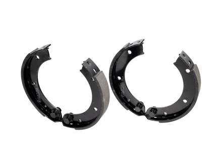 Handremschoenen Set van 4. Porsche 911 1965-68 / 356B / 356C - 90135290613, 90135290614, PCG90120971, 	90135209710 - PS8532, 911419/00, 1663900410, BP PS8532