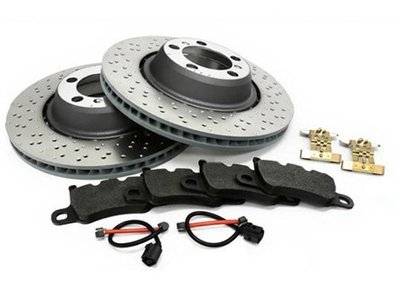 Pastiglie freno POSTERIORI e pacchetto disco freno Porsche 991 GT3 - 99135240780, 99135240880, 99135294882, 99160918300