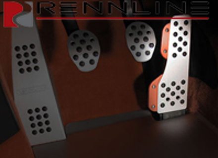 Poignée en caoutchouc pour pédale d'accélérateur Rennline. Porsche 944/924/968/996/997/Boxster/Cayman/991/Panamera - P71, P71