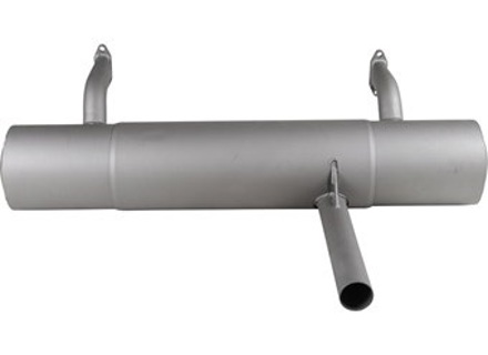 Exhaust Muffler / Silencer Rear box. Porsche 356 pre-A - 1620610200, PO-92131, 54654106, 546  54106 - 1620610200
