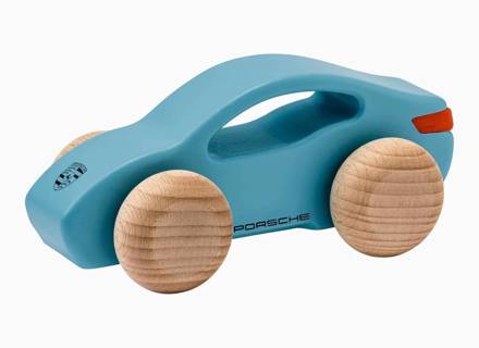 Wooden Toy Car - Taycan. Available in Two Colours - WAP0407000PHZA, WAP0406240SHAT, WAP0406230SHAS, WAP0406220RHZA, WAP0406210RCAY, WAP0400150NLRT, WAP0400100NRTR, WAP0400020L0EF