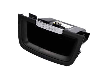 Stowage compartment centre console Matt black / Galvano Silver. Porsche 9YA Cayenne - 9Y0864051AG0B, 9Y0864051A, 9Y0864051G0B, 9Y0864051