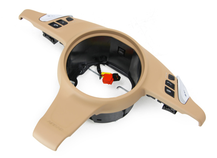 Modulo interruttori al volante, Tiptronic. Porsche 970.1 Panamera / 958.1 Cayenne - 7PP959537AK, 7PP959537L, 7PP959537T