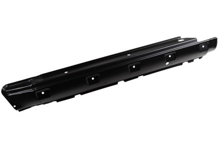 Door sill outer with holes for inserting the side sill grommets. Porsche 964 1990-94 - 96550340101, 96550340201, 591073, 591074, 1681000270, 1681000280, 96550340101GRV, 96550340201GRV - 1681000270, 1681000280