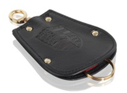 Astuccio portachiavi per Porsche 356 in PELLE NERA - PCG044200001AJ