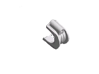 Anti roll bar bush clamp. Porsche 95B Macan - 95B511439 Anti roll bar bush clamp. Porsche 95B Macan - 95B511439