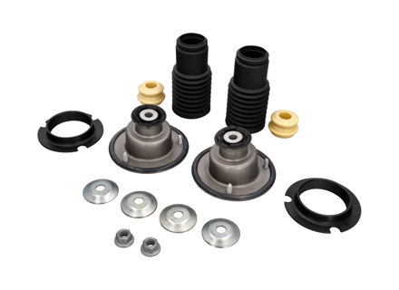 后减震器顶座及大修套件。适用于2006-2008款不带PASM的保时捷987 Boxster。 - PAF103353, 99734310700, 98733305900, 98633350902, 98633350402, 98633350403, 98633330100, 98633350501