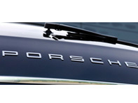 'PORSCHE' - Chrome Rear Badge for Porsche 970 Panamera - 97055923500, 97055923501 'PORSCHE' - Chrome Rear Badge for Porsche 970 Panamera - 97055923500, 97055923501