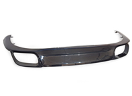 Rear bumper diffuser with exhaust surround trims, carbon fibre. Porsche 991.1 Turbo - 91505811011E0, 991505651011E0, 991505652011E0