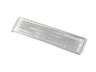 Targhetta identificativa telaio. Porsche 356 - 00070110100