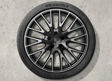 21" Panamera Exclusive Design lichtmetalen velgen en winterbanden Origineel Porsche - 976044600K