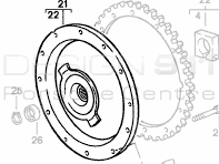 Flywheel Damper. Porsche 968 - 94411606504 Flywheel Damper. Porsche 968 - 94411606504
