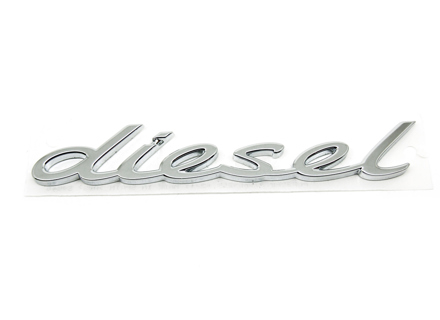 DIESEL - Chrome door badge for Porsche 970 Panamera - 97055925500
