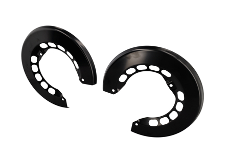 Remschijf afdekplaten Set van 2 ACHTER. Porsche 911 1974-89 - 91135280120, 911.352.801.20, 911 352 801 20 - SC296, 1664300200