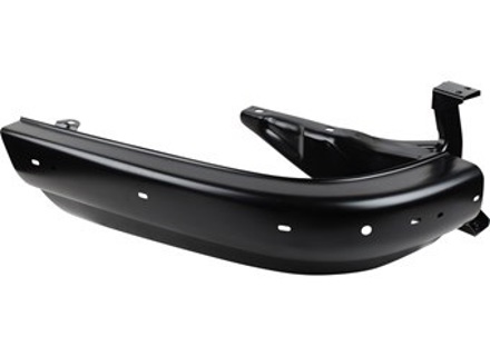 Paraurti posteriore angolo sinistro, senza intaglio per tubo di scarico. Porsche 1969-73 - 1684400970, 591187-1, 591187, 91150502102GRV, 91150502102 - 1684400970