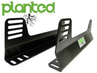 Planted Offset Universal Side Mount- BLACK Planted Offset Universal Side Mount- BLACK
