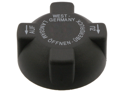 Coolant reservoir / expansion tank cap. Porsche Boxster 986 / Boxster 987 / Cayman 987C / 996 / 997 - 99610644704, 99610644703, 99610644702, 99610644701, 99610644700, 171121321D - 37520