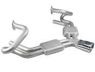 Sport exhaust manifold with boxes, Sebring style. Porsche 356 - 1620101100, PO-92750, 61611101005 - 1620101100