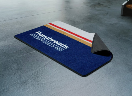 Garage Mat - Roughroads Design. Two Sizes.