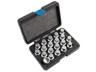 Locking wheel nut key set 20pc - for Porsche Cayenne - 6662 Locking wheel nut key set 20pc - for Porsche Cayenne - 6662