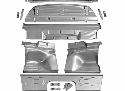 REAR SEAT SECTION KIT PORSCHE 911 1972-89 915 GEARBOX - 91150195200, 91150199000, 91150199100, 1680250310, 91151203585, 90150308140, 91150195150, 91150208100, 91150100020
