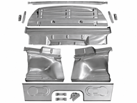 KIT PARTE ASIENTO TRASERO PORSCHE 911 1972-89 915 CAJA DE CAMBIOS - 91150195200, 91150199000, 91150199100, 1680250310, 91151203585, 90150308140, 91150195150, 91150208100, 91150100020