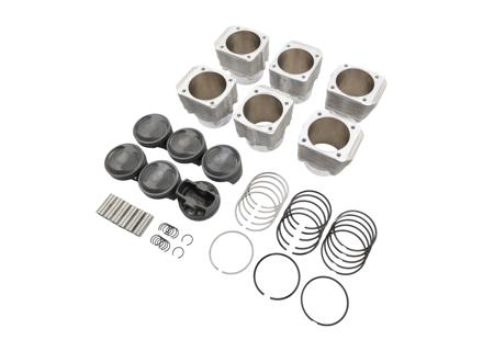 Set motore a pistoni e cilindri. Porsche 964 NA 3.6L a 3.8L (Ø109mm cil.) - PS102-018, PP102-011, PC102-001