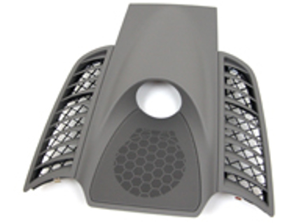 Upper centre dashboard trim. Porsche 958 Cayenne - 95855218901, 95855218901DE1, 958552189014U0, 958552189015Q0, 958552189016W0, 95855218901OA6, 95855218901OL7