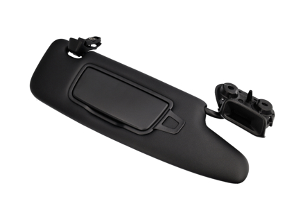 Sun visor, Black. Porsche 981 Boxster >>2014 - 98173103128OF7, 98173103156OF7, 98173103228OF7, 98173103256OF7