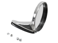 Door mirror round flat. Porsche 911 65-75 - 90173111102, 90173111101, 90173111100, 90173111102