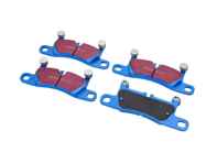 Plaquettes de frein arrière bleu EBC 'street and track'. Porsche 991 / 981 / 718 / 958 Cayenne - 99135293904, 99135293902 - DP52098NDX