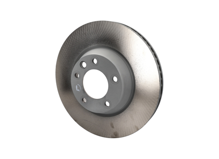 Brake disc rotor, Front. Porsche Cayenne 955 / 957 / 958 (OE No 95535140151 & 95535140251) - 95535140151, 95535140251, 09A06211, 09A06311