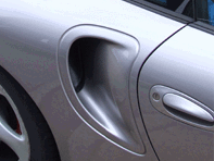 Prese d'aria laterali Turbo. Porsche 996Turbo - 99650436101G2X, 99650436201G2X Prese d'aria laterali Turbo. Porsche 996Turbo - 99650436101G2X, 99650436201G2X