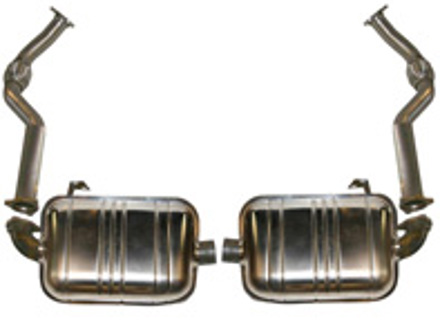 Exhaust Muffler / Silencer Sport. Porsche 987 Boxster / 987C Cayman - 98301S, 1620602510, 98.301S, 98711311200, 98711311204, 98711311205, 98711311801, 98711311802, 98711311400, 98711311402, 98711311403, 98711351260, 98711311100, 98711311104, 98711311105, 98711311701, 98711311702, 98711311300, 98711311302, 98711311303, 98711351160, 98711311700, 98711311800 - 1620602510