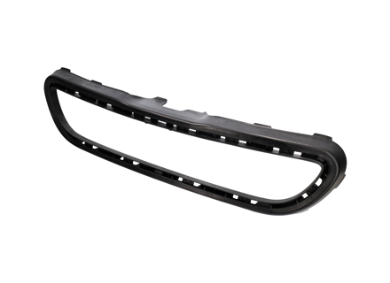 Telaio di supporto centrale paraurti anteriore, nero. Porsche 981 Boxster 2012>>2016 - 98150556901, 981505569011E0