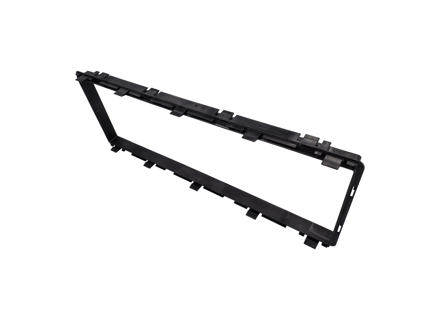 Sealing frame centre water cooling radiator. Porsche 981 Spyder / 718 Spyder / GT4 / 991 GT3 / 991 turbo / GT2RS - 99110633801