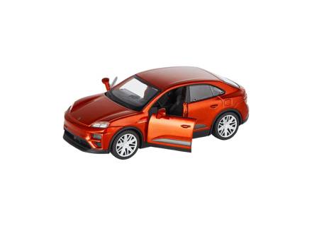 Porsche Macan Opwindbare Speelgoedauto, Papaya Metallic. - WAP0400300SMAC