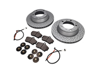 Paquete de pastillas de freno TRASERAS + disco de freno. Porsche 996 1997-04 Sebro - 99635240104, 98635293911, 99635208602, 99635208600, 99661236501 Paquete de pastillas de freno TRASERAS + disco de freno. Porsche 996 1997-04 Sebro - 99635240104, 98635293911, 99635208602, 99635208600, 99661236501