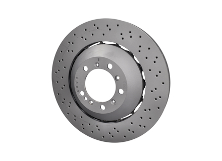 Brake disc rotor, Front. FORMULA Z. Porsche 981 Boxster 2.7L / 981C Cayman 2.7L (OE Part No 98135140101/98135140201) - 98135140580, 98135140581, 98135140680, 98135140681, 9GT615301N, 9GT615302N, 460.4535.70, 460.4534.70 - 460.4535.70, 460.4534.70