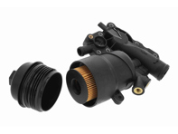 Filtro de aceite con carcasa. Porsche 958 Cayenne / 95B.1 Macan / 970 Panamera - 95810701032, 95810701031, 95810701030 - V45-0247